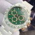 Rolex Daytona Series White Ceramic AET Co branded 4130 Movement Abu Dhabi Blue Watch