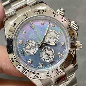 Rolex Daytona Series Cosmometer Swiss Watch 7750 Timing Mechanical Movement 12.3MM 904L Stainless Steel-126