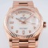 Rolex Day-date automatic mechanical sapphire glass rose gold strap size 36mm-146