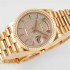 Rolex Day-date automatic mechanical sapphire glass rose gold strap size 36mm Diamond studded dial-155